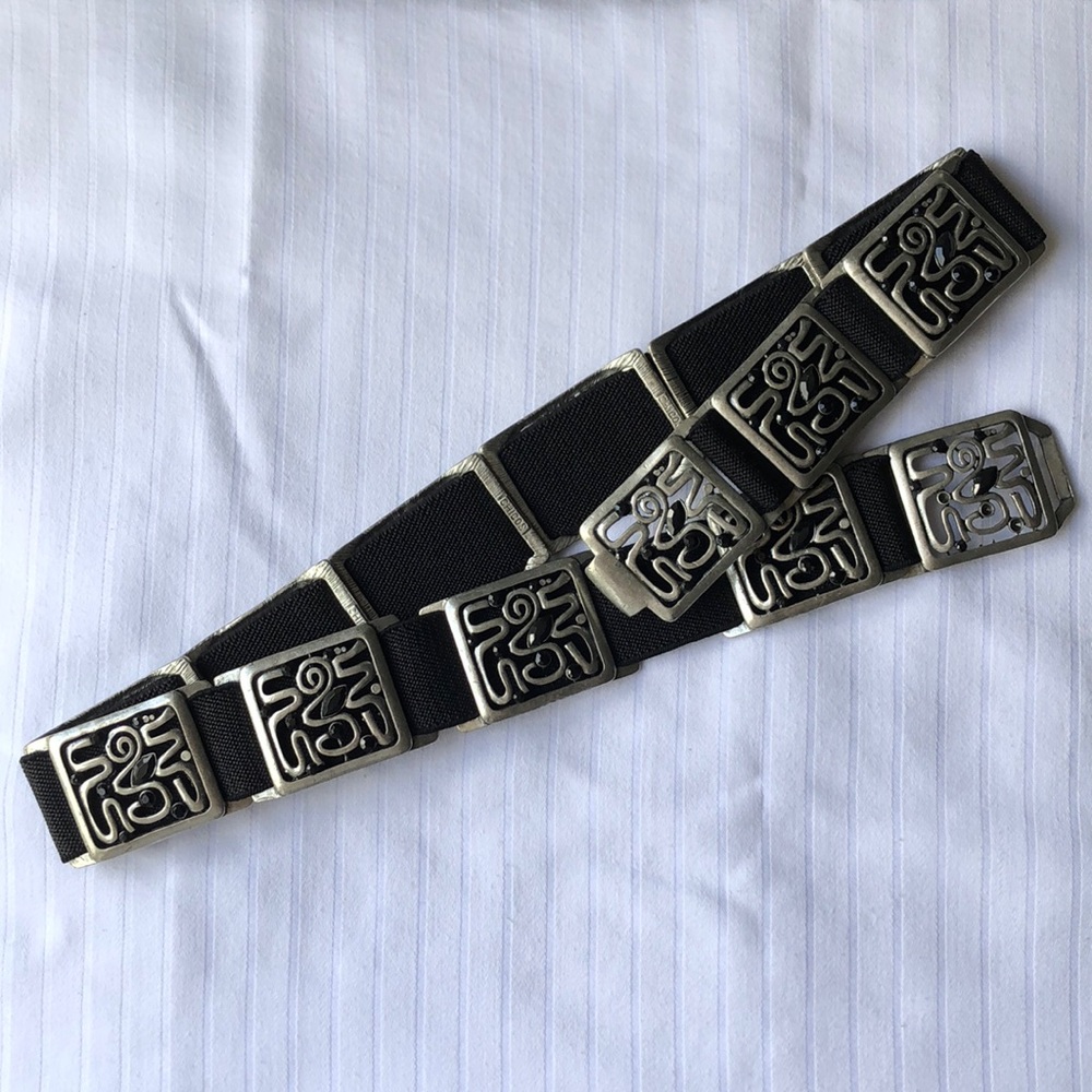 Chico’s Vintage Metal Stretchy Belt